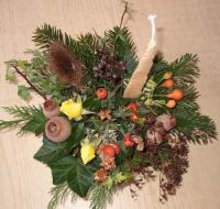 kerststukje knutselen met kerst