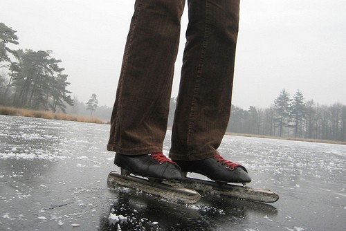 leren schaatsen